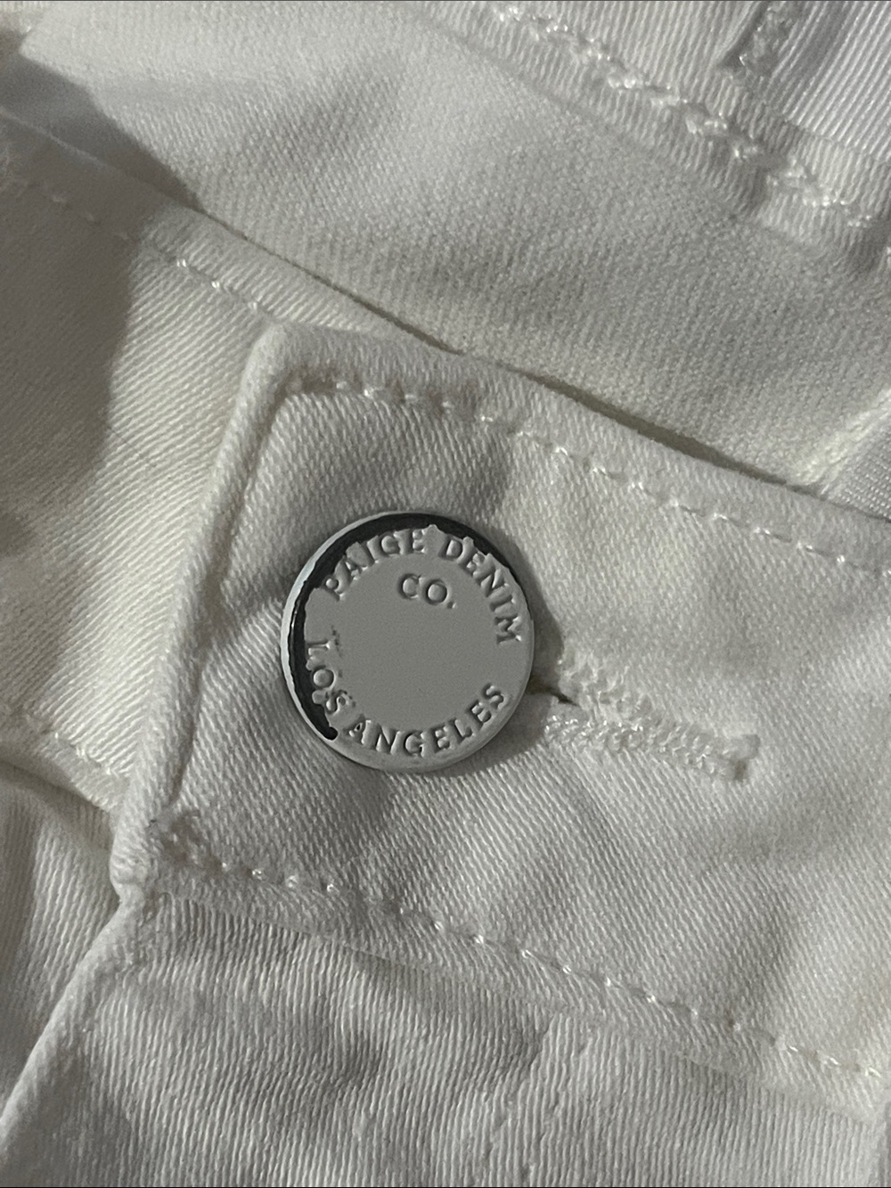 PAIGE Verdugo Ultra Skinny White Jeans Size 27 NWOT - Picture 11 of 11